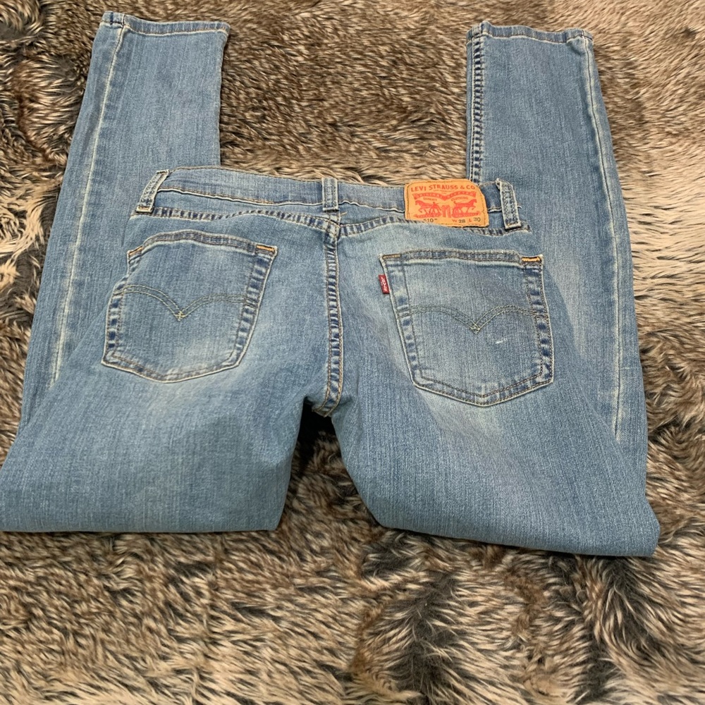 Levi’s 510 skinny fit jeans, size 28x30